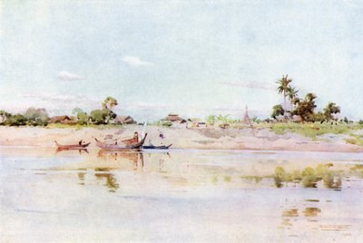 下イラワジについて 作： Robert George Talbot Kelly